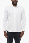 Saint Laurent Yves Collar Shirt In White