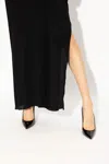 Saint Laurent Stiletto Pumps In Patent Leather In Black