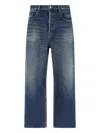 Saint Laurent Straight Jeans In Blue