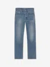 Saint Laurent High-rise Denim Jeans In Blue