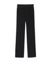 Saint Laurent Straight-leg Corduroy Trousers In Black