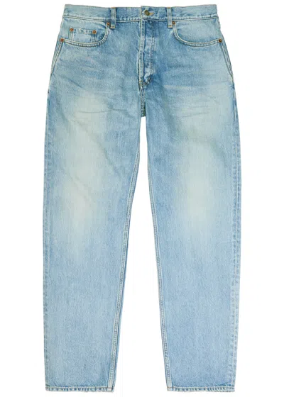 Saint Laurent Straight-leg Jeans In Blue