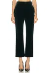Saint Laurent Straight Leg Pant In Black