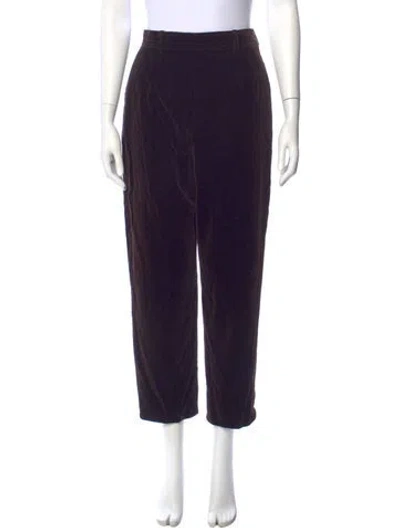 Pre-owned Saint Laurent Straight Leg Pants W/ Tags In Blue