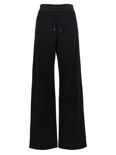 Saint Laurent Molleton Doux Gots Pants In Black