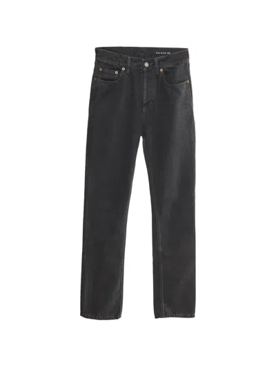 Pre-owned Saint Laurent Straight-fit Jeans In Black