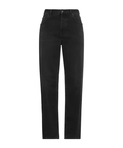 Saint Laurent Straightleg Jeans In Yellow