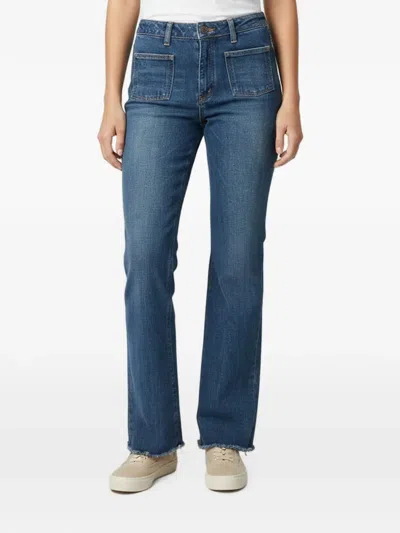 Pre-owned Saint Laurent Straight-leg Jeans In Blue