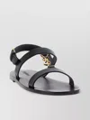 Saint Laurent Cassandre Sandals In Smooth Leather