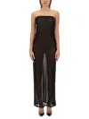 Saint Laurent Strapless Dress