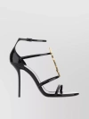 SAINT LAURENT STRAPPY STILETTO SANDALS WITH OPEN TOE AND ANKLE STRAP
