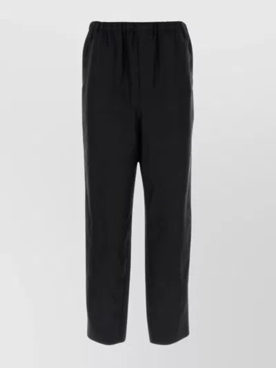 Saint Laurent Streamlined Silhouette In Black