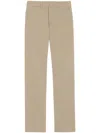 Saint Laurent Pantaloni Chino In Cotone Stretch In Nude