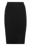 Saint Laurent Women's Stretch Pencil Skirt