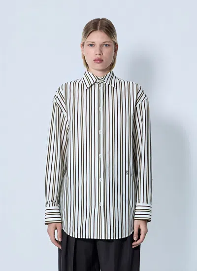 Saint Laurent Striped Button-down Shirt