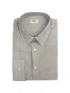 Saint Laurent Striped Buttoned Shirt In Multi