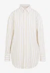 Saint Laurent Striped Cassandre Shirt