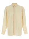 Saint Laurent Striped Shirt With Long Sleeves And Button-down Collar