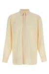 Saint Laurent Striped Shirt With Long Sleeves And Button-down Collar