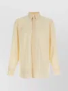 Saint Laurent Striped Shirt With Long Sleeves And Button-down Collar