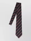 Saint Laurent Striped Ties With Classic Design