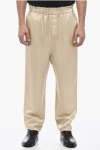 Saint Laurent Stripped Tailoring Pants With Drawstring