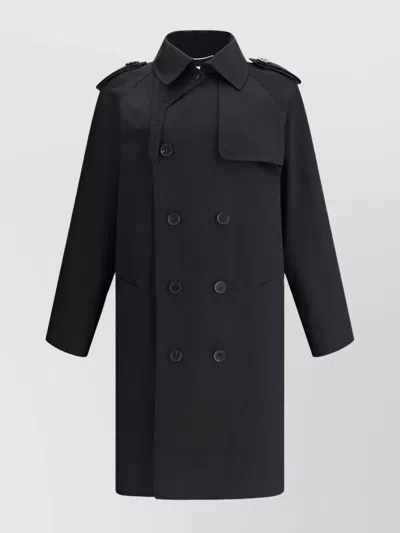 Saint Laurent Men Heritage Parka Jacket In Black