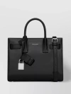 SAINT LAURENT STRUCTURED COMPACT DAY BAG WITH DETACHABLE STRAP