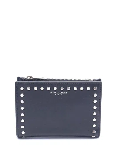 Saint Laurent Studded Wallet (authentic Pre-loved)