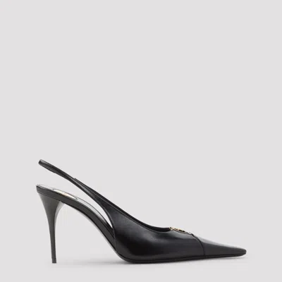 Saint Laurent Stunning 90mm High Heeled Pumps In Black