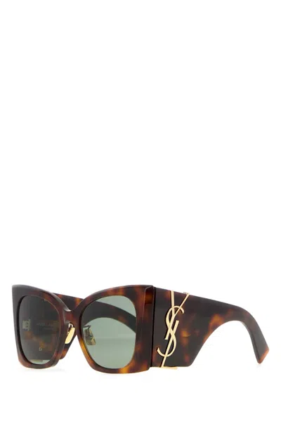 Saint Laurent Style Blaze Sunglasses For Women In Havhavgreen