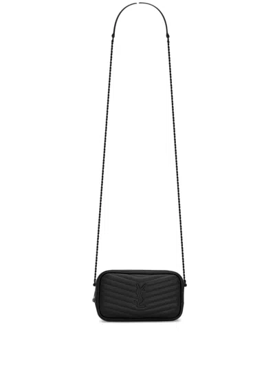 Saint Laurent Stylish Nero Handbag For The Fashion-forward Woman In Burgundy