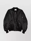 Saint Laurent Bomber Boule Oversiz In Black