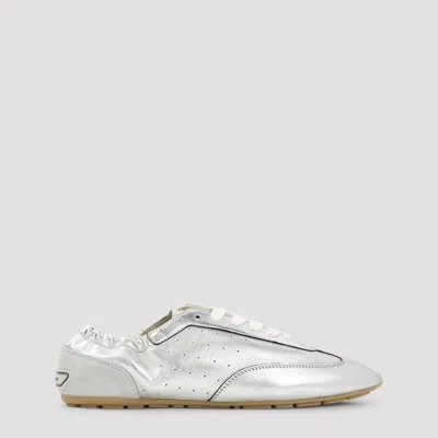 Saint Laurent Silver Lewis Sneakers