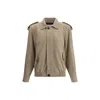 Saint Laurent Nubuck Bomber Jacket