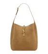 Saint Laurent Suede Le 5 À 7 Shoulder Bag In Green