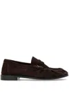 Saint Laurent Le Loafer Loafers In Suede In Brown
