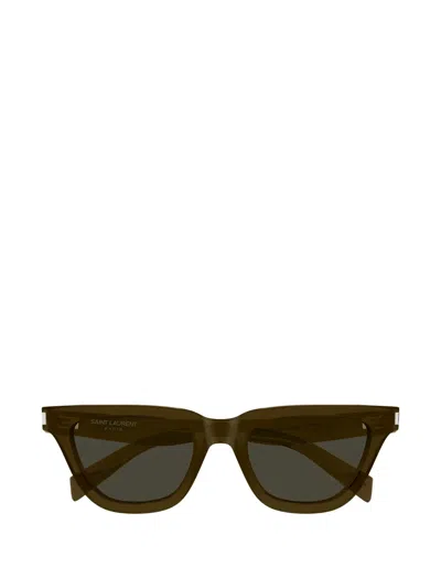 Saint Laurent Sulpice Sunglasses In Brown