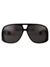 Saint Laurent Sunglasses In 001 Black Black Black