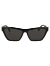Saint Laurent Black Cat Eye Ladies Sunglasses Sl M103 002 58 In 002 Black Black Black
