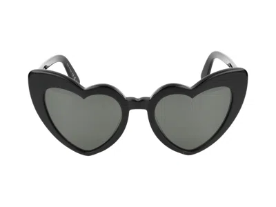 Saint Laurent Sunglasses In Black