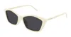 Saint Laurent Sl 775-005 Ivory Black In Neutral