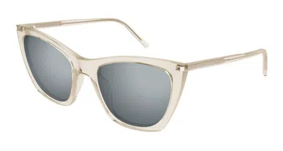 Saint Laurent Sunglasses In Gray