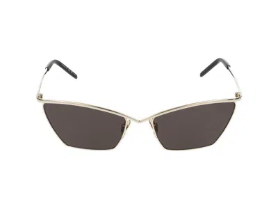 Saint Laurent Sunglasses In Brown