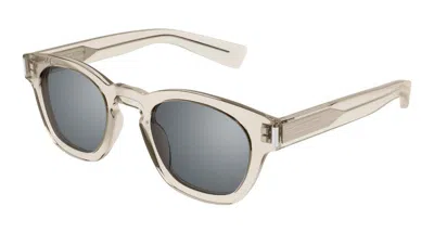 Saint Laurent Sunglasses In Gray