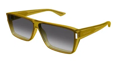 Saint Laurent Sunglasses In Green