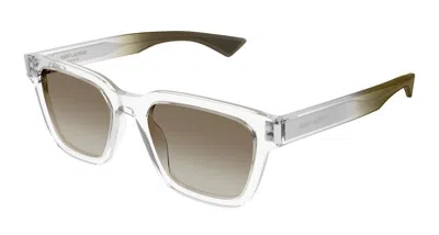 Saint Laurent Sunglasses In Gray