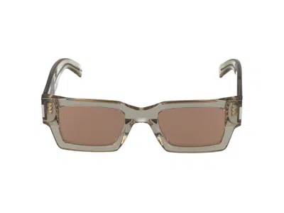 Saint Laurent Sunglasses In Brown