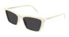 Saint Laurent Sunglasses In Metallic