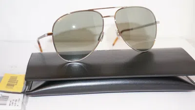Pre-owned Saint Laurent Sunglasses Aviator Folk Classic11 Silver Green 002 59 14 145